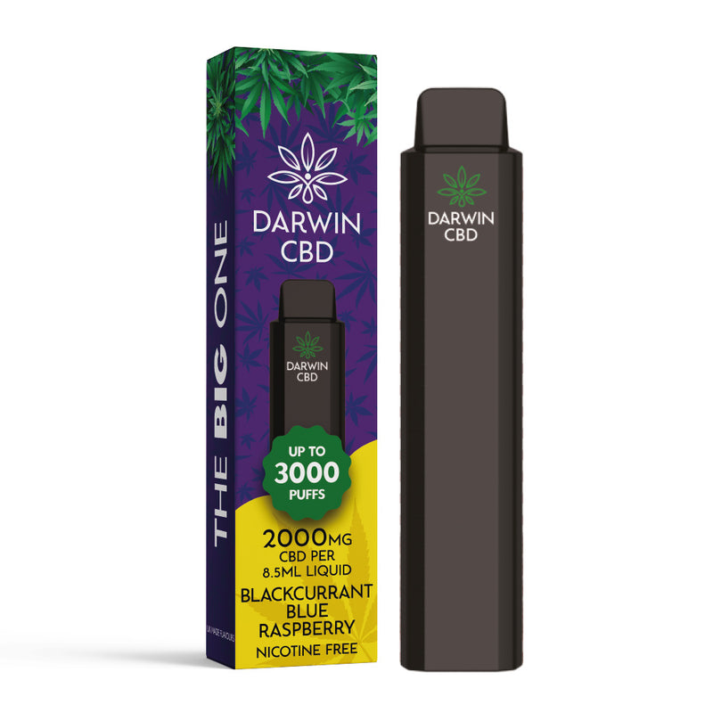 DARWIN CBD – THE BIG ONE – 8.5ML 2000MG DISPOSABLE