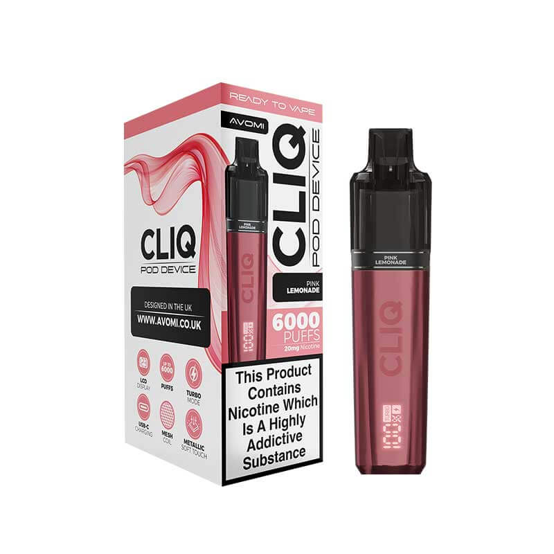 Avomi CLIQ 6000 Puff Pod Vape Kit