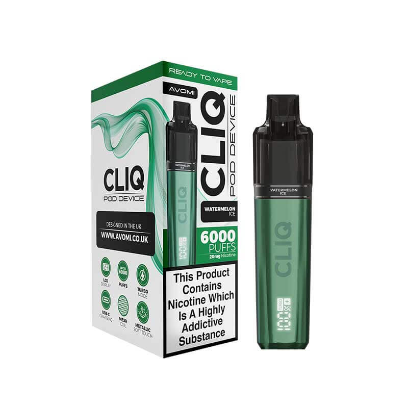 Avomi CLIQ 6000 Puff Pod Vape Kit