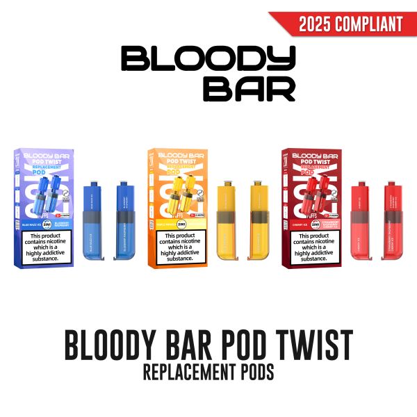 Bloody Bar Ultra-Twist 20K Prefilled Pods