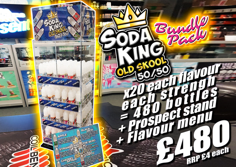 Soda king 50/50 Introductory Bundle